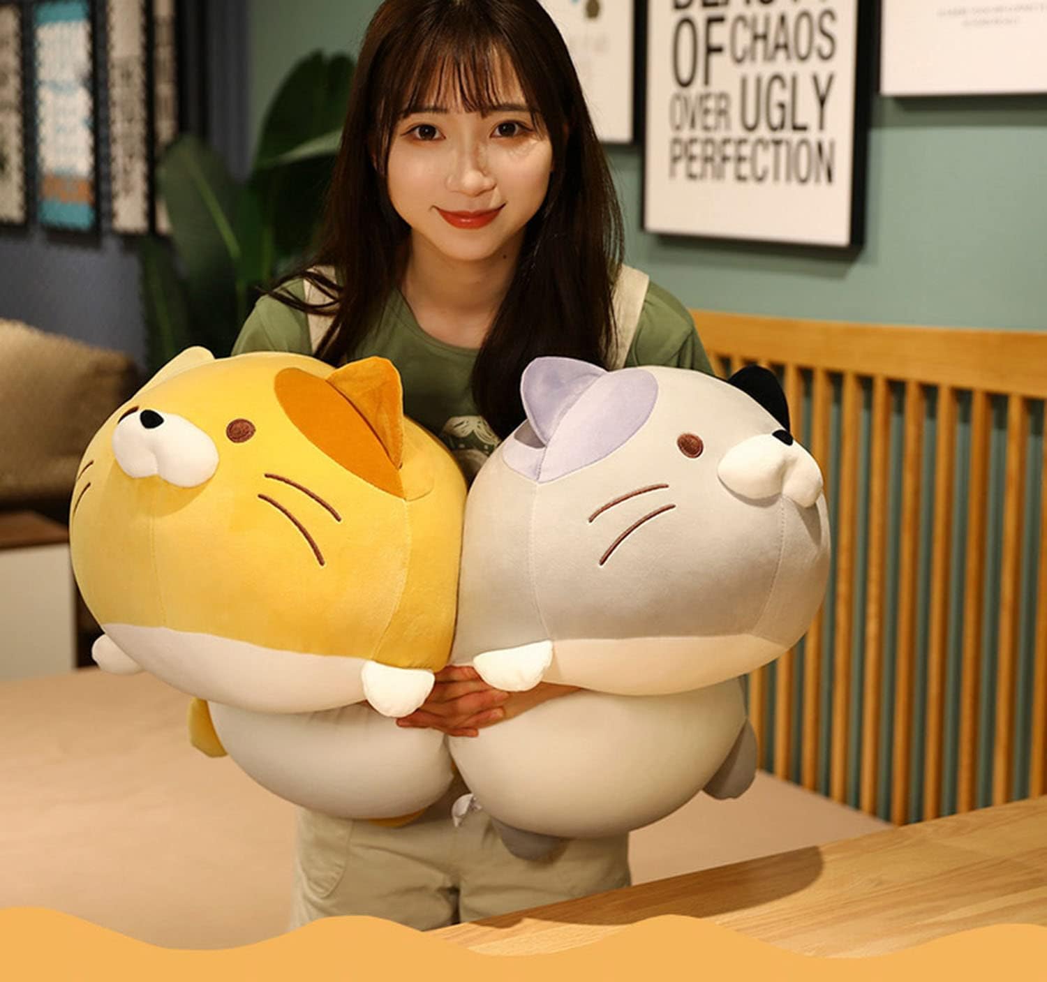 Cute Plush Cat Pillow for Kids