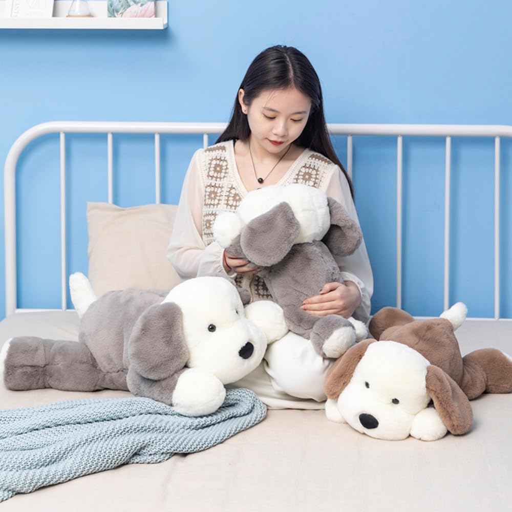 Soft Plush Puppy Dog Stuffed Animal Pillow