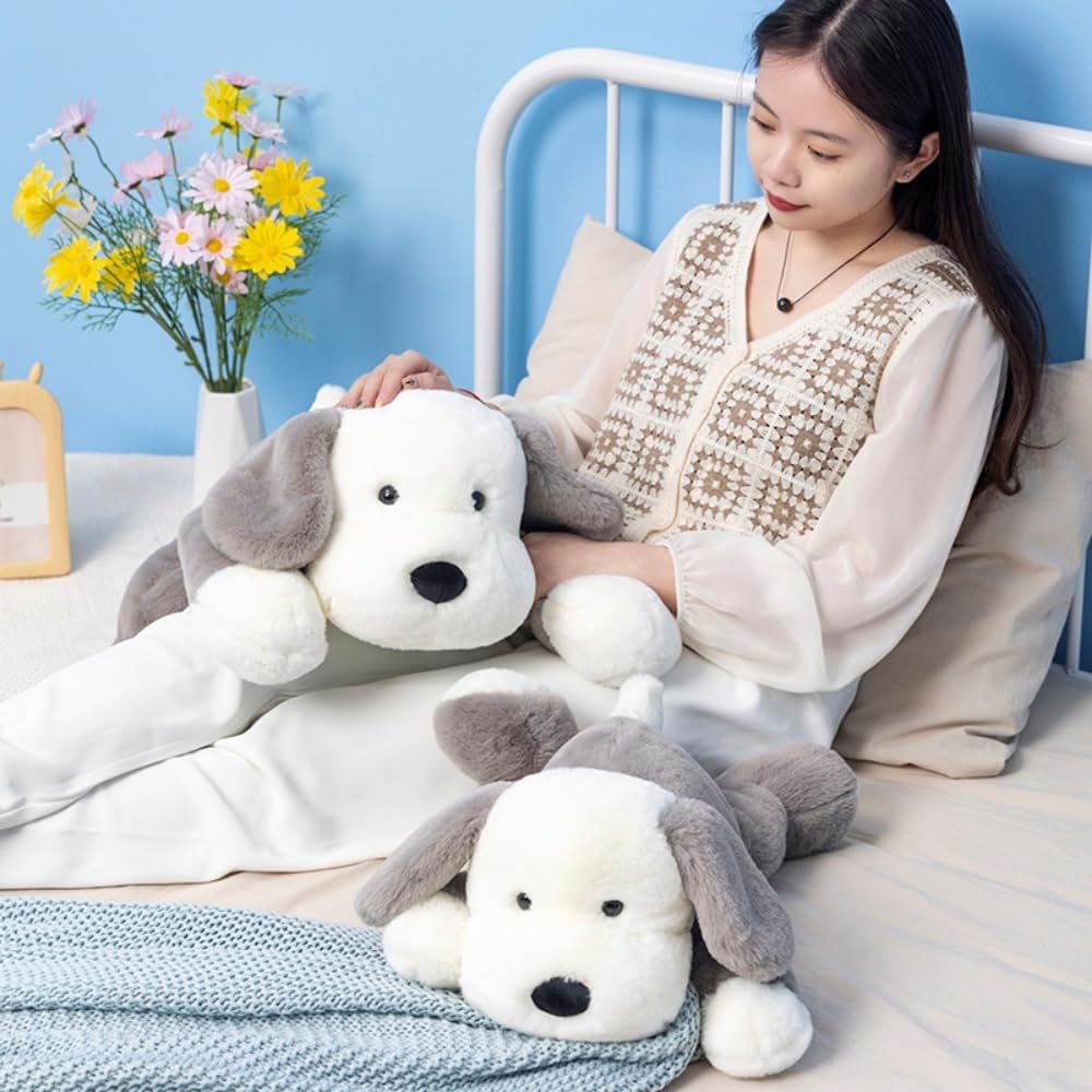 Soft Plush Puppy Dog Stuffed Animal Pillow