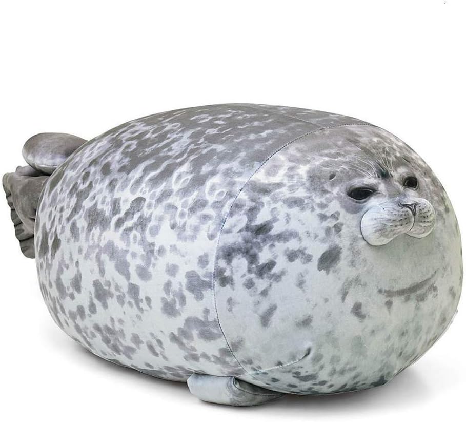 EHOTONG Cute Blob Seal Pillow Fluffy Hugs for Kids