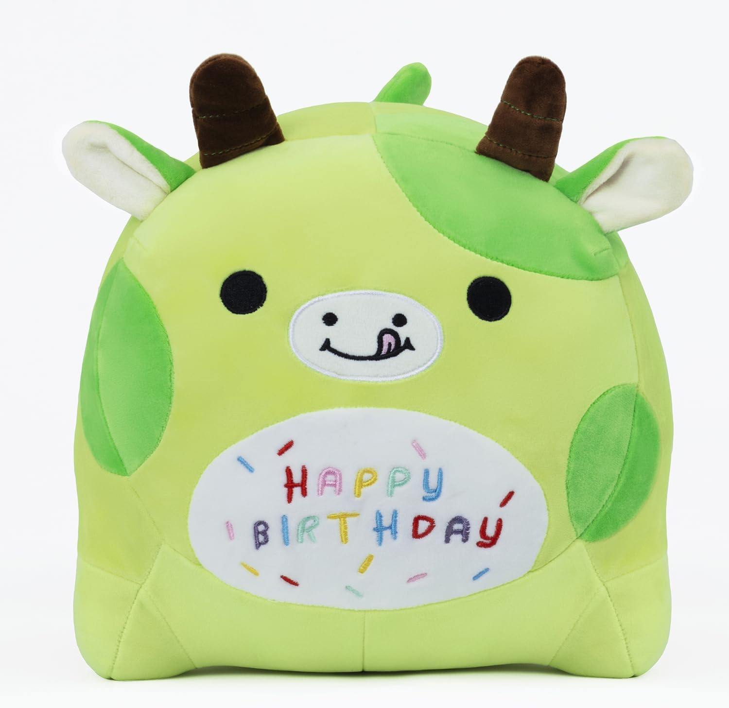 Stuffed Cow Plush Pillow for Kids Gently Pawsitive Gift