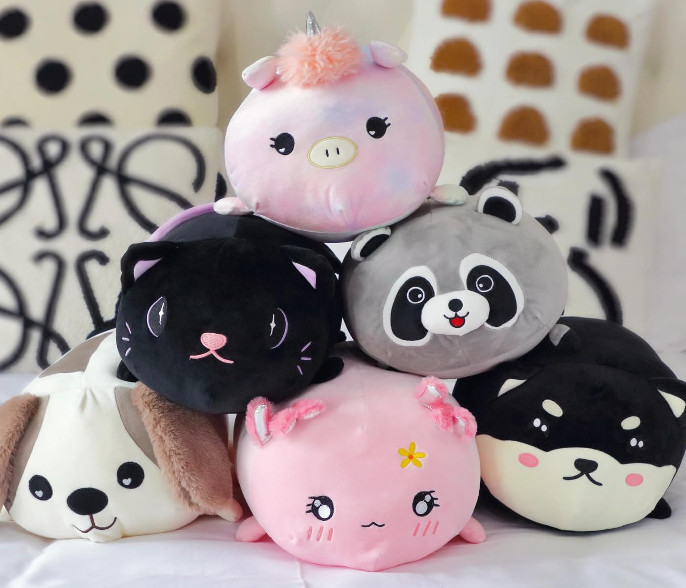 177-inch Cat Plush Pillow