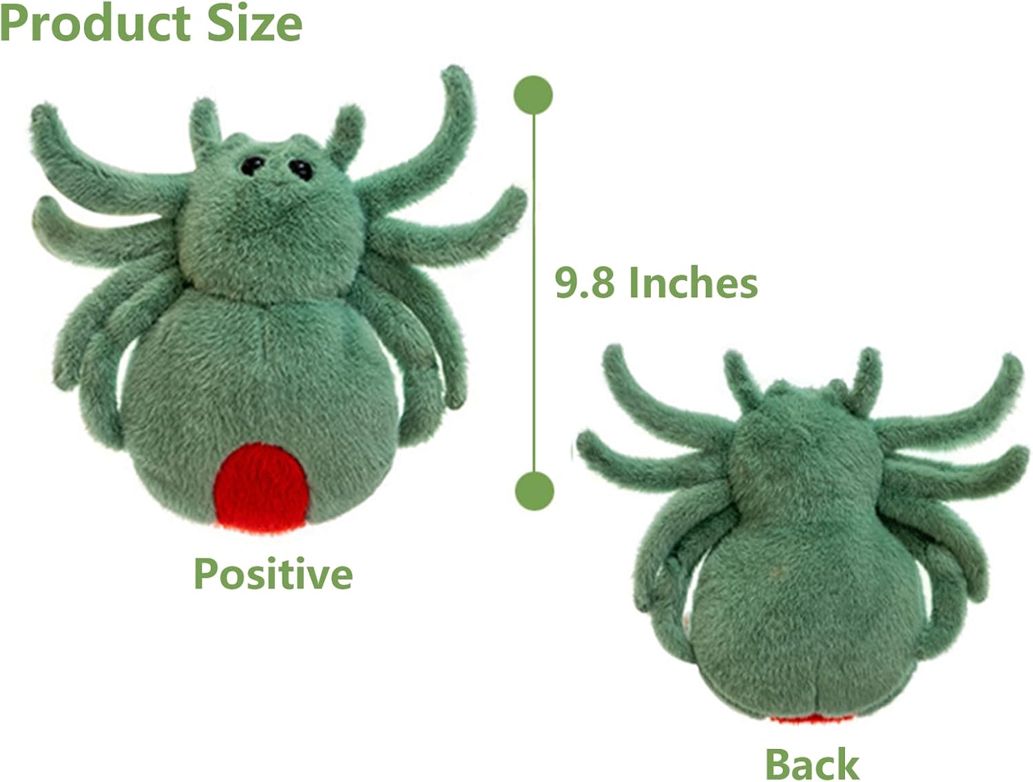 Cartoon Spider Stuffed Animal Perfect for Kids Halloween