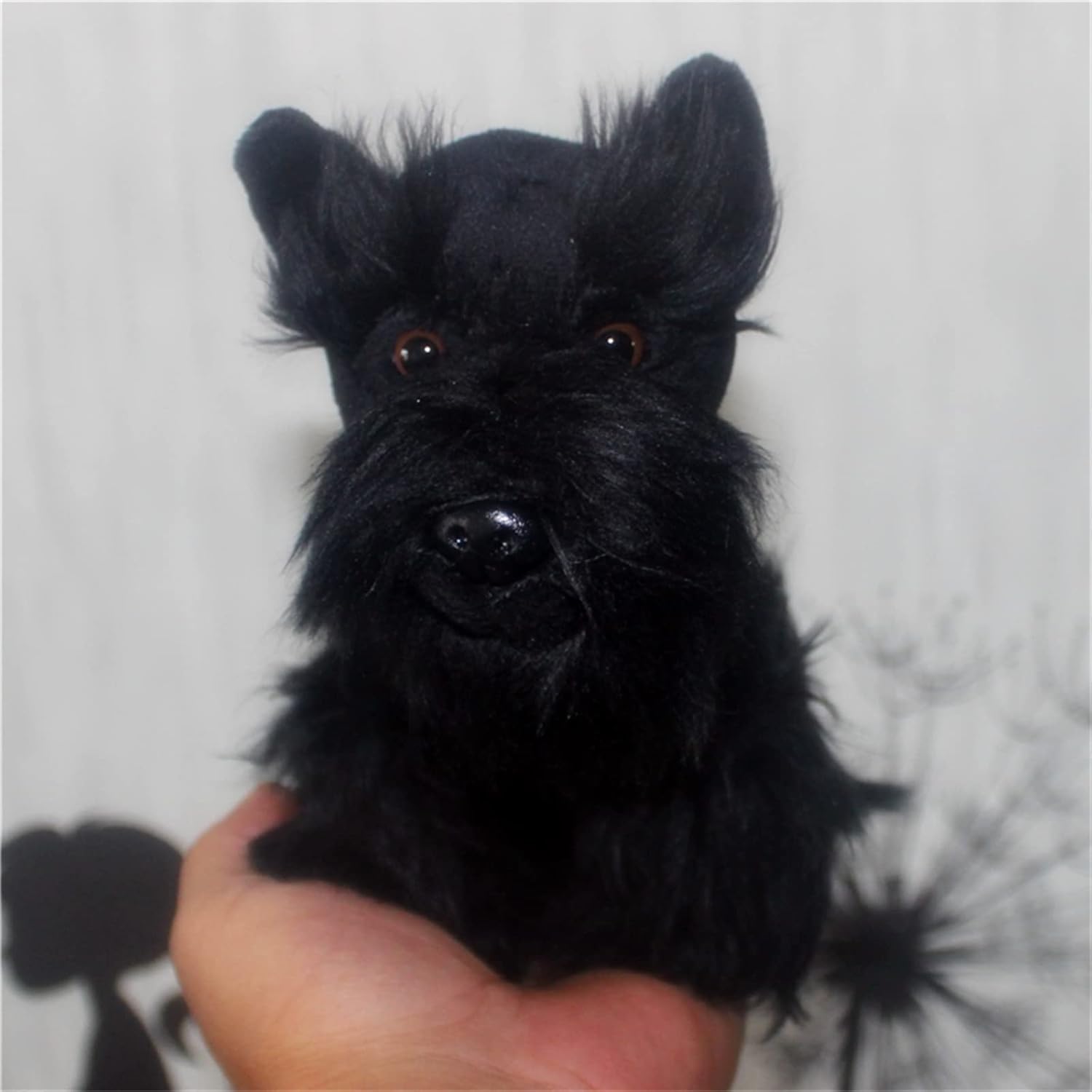Mini Plush Toy - Schnauzer Stuffed Animal 7