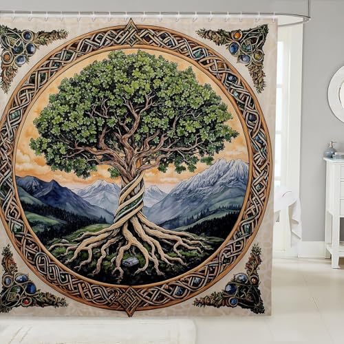 Tree of Life Shower Curtain