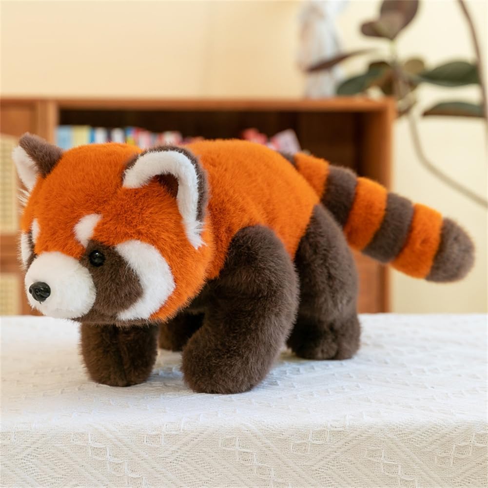 Relaxing Red Panda Plush Pillow for Kids and Adults