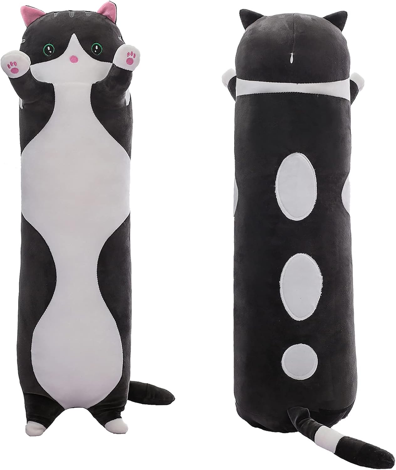 Perfect Cuddle Cat Plush Pillow for Kids Adults Soft and Cozy