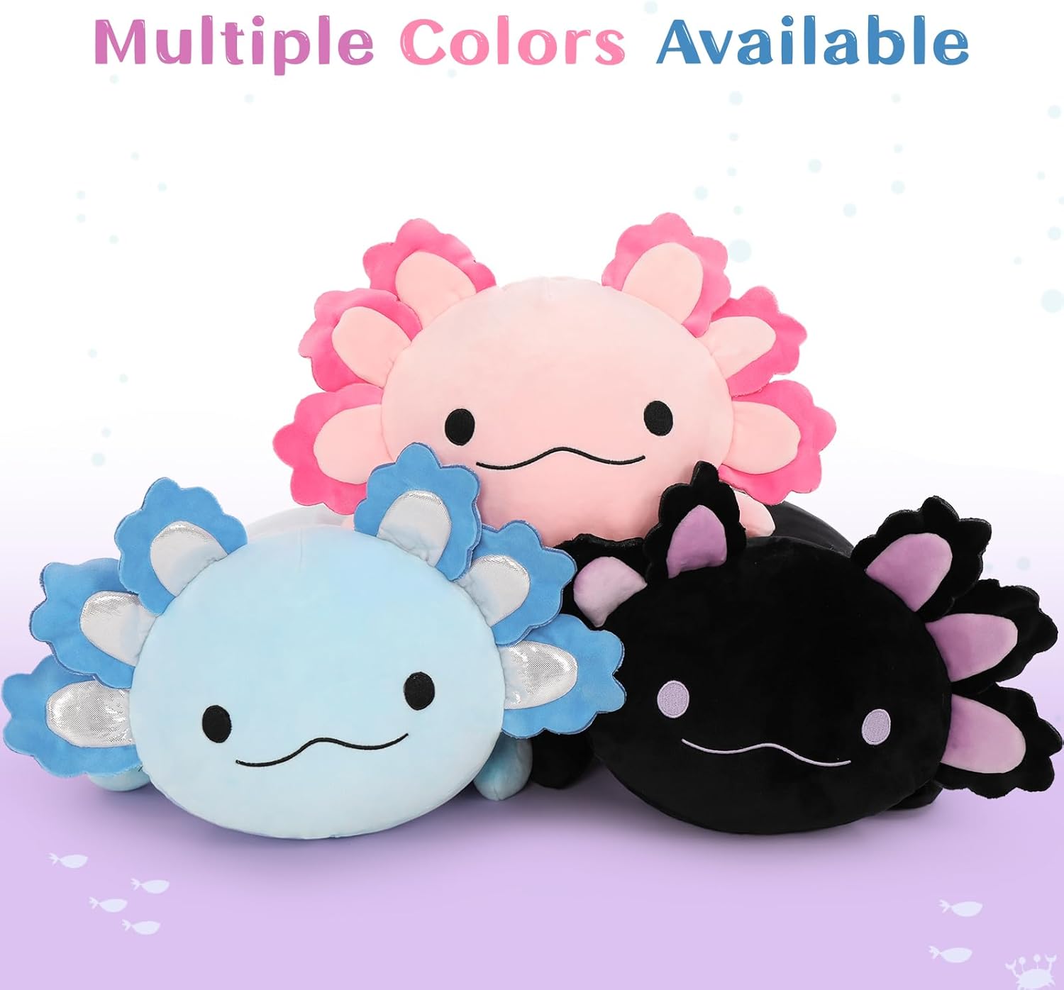 Gigantic Squishy Axolotl Plush Collection