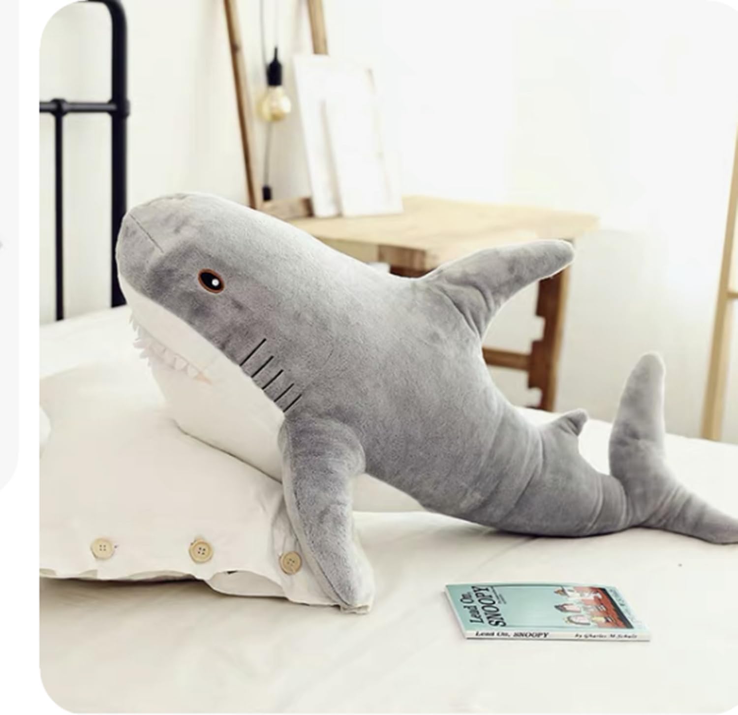 Ryttir XXL Giant Shark Plush Body Pillow