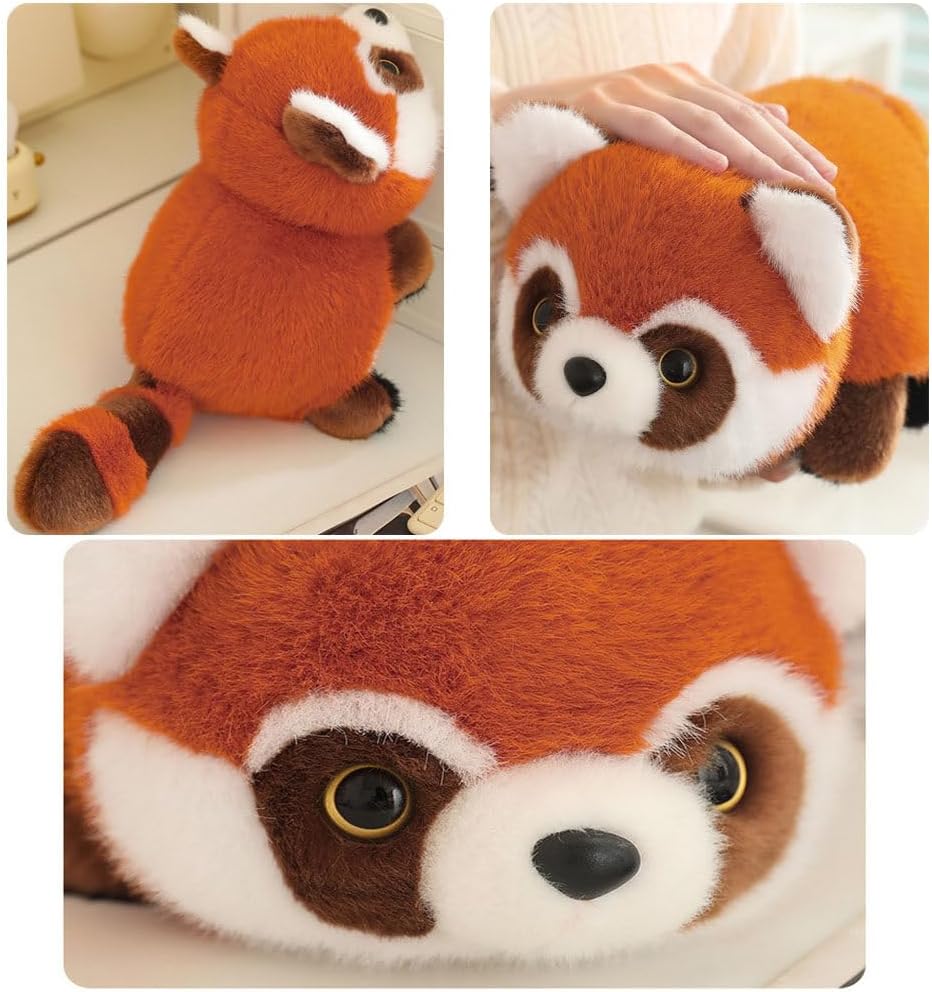 INSTITIZER 2 in 1 Plush Red Panda Pillow Toy