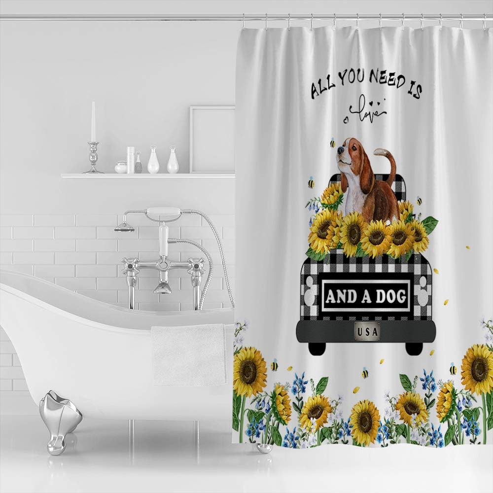 Order Now Buffercheck Plaid Turck waterproof astonishing bathroom cheerup 66x72