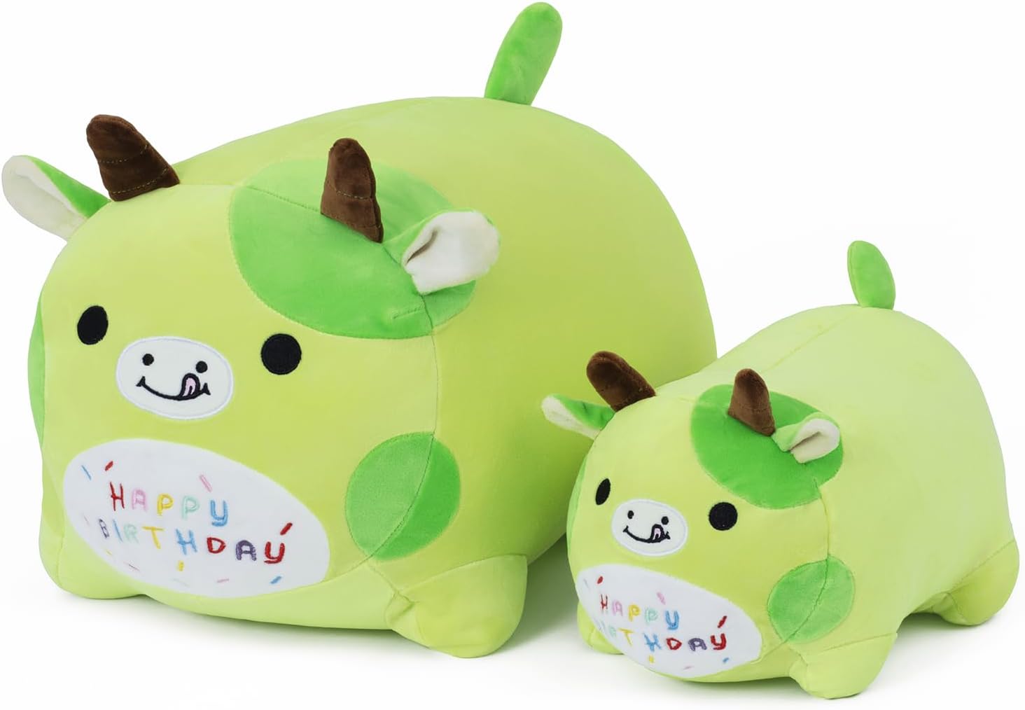 Stuffed Cow Plush Pillow for Kids Gently Pawsitive Gift