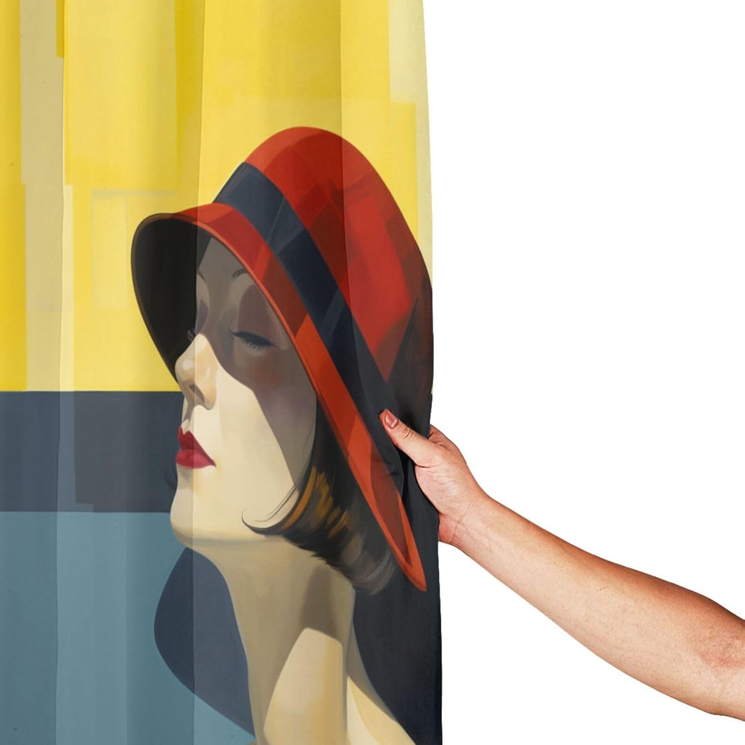 Bho Luxury Bathroom Shower Curtain Set