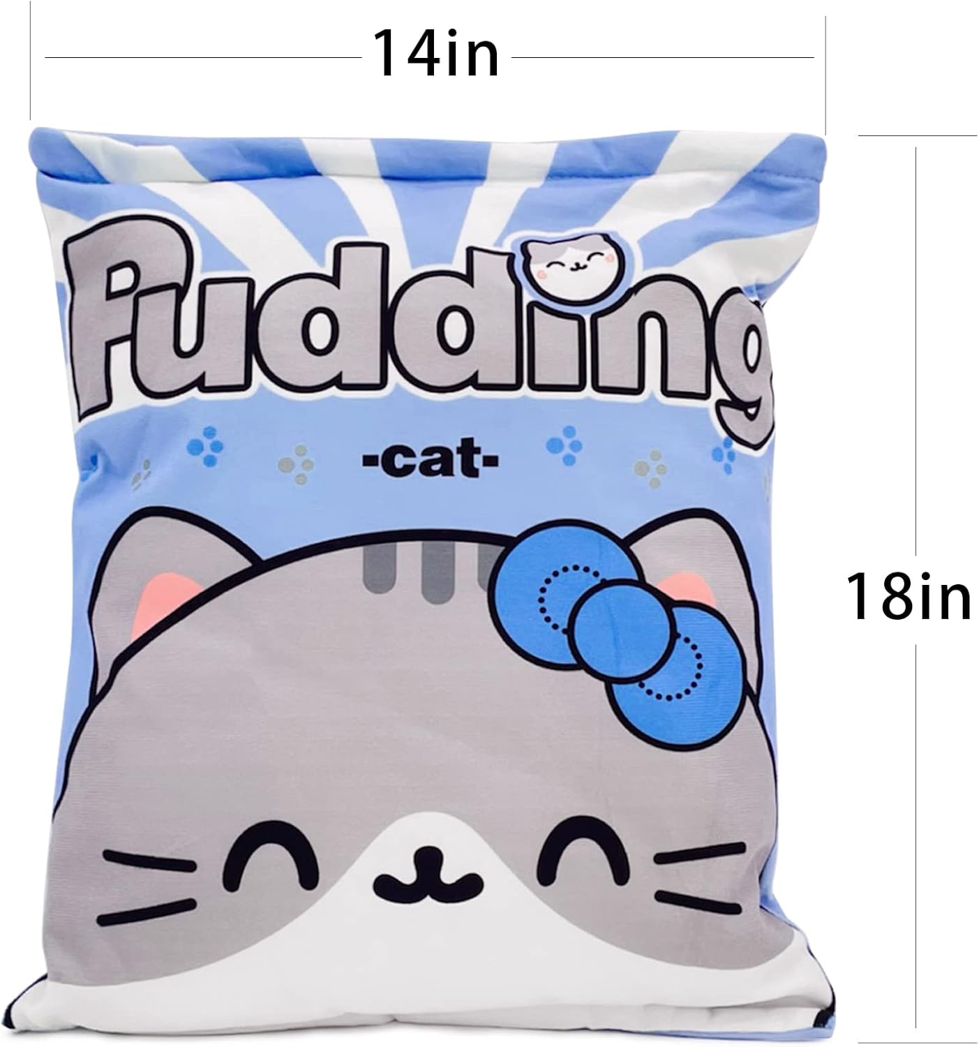 Cute Plush Pillow with 8 Kitten Toys for Girls
