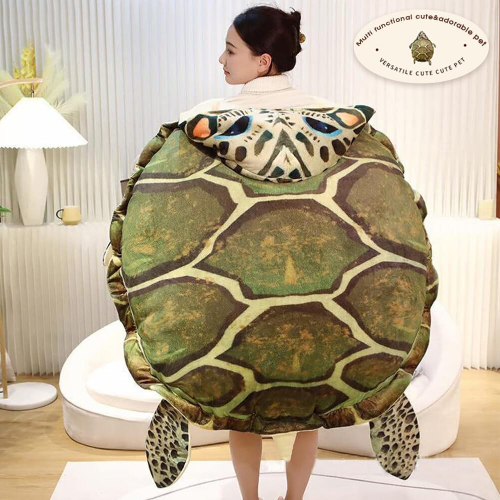 Turtle Shaped Stress Reliever Yuthsona Wearable Plush