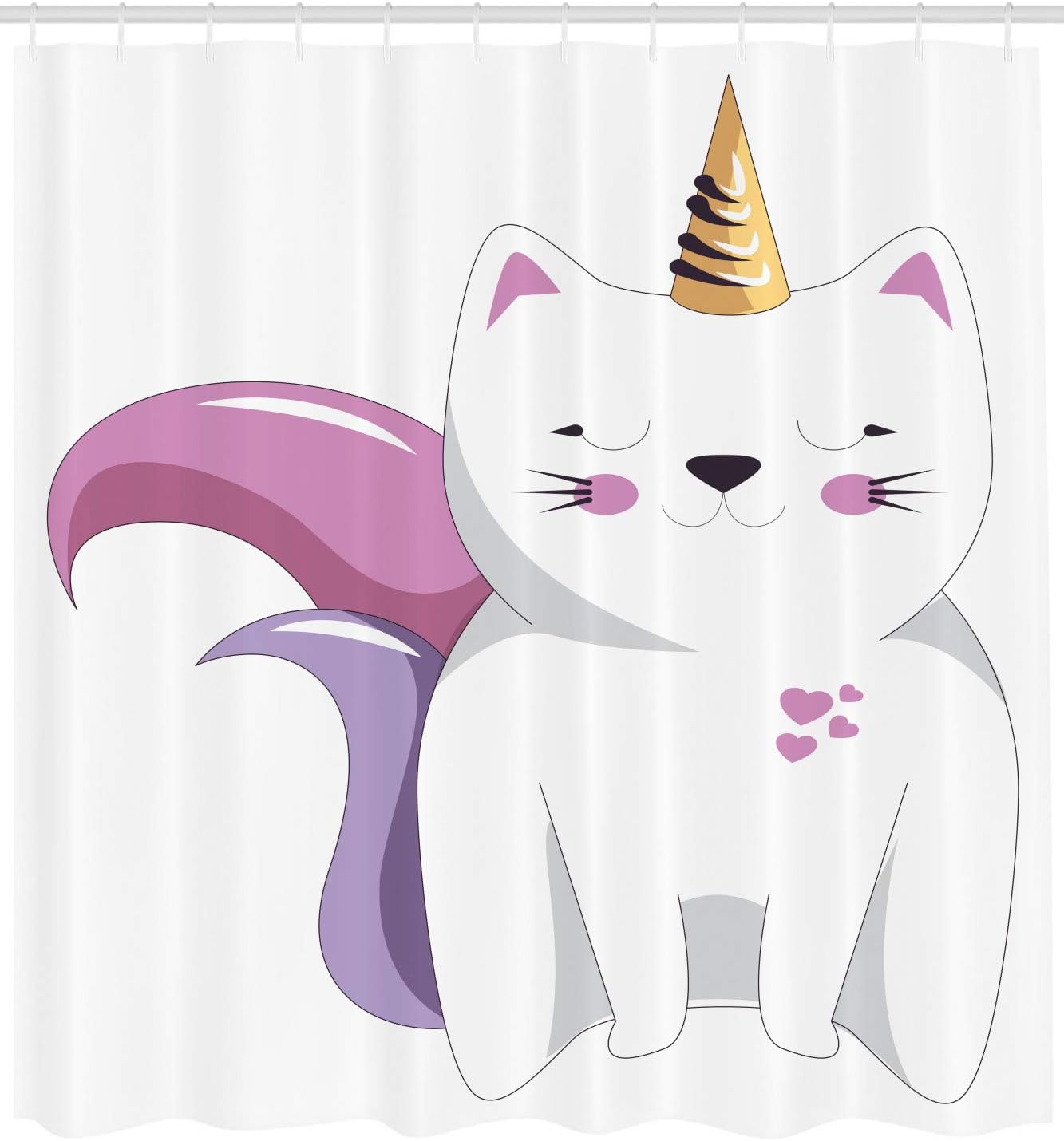 Ambesonne Unicorn Cat Set