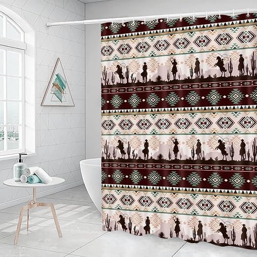 Casion Mens Bath Shower Curtain Set