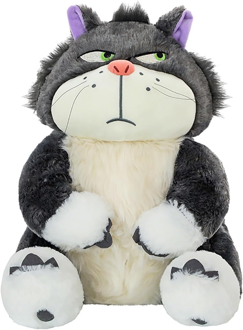 Cute Plush Cat Toy Cinderellas Cat Lucifer for Kids