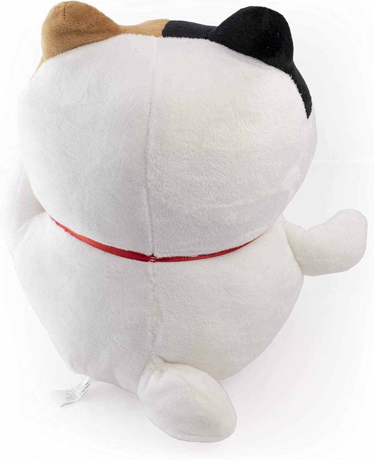 PrivateKeyed Kawaii Lucky Cat Plush with Waving Arm Ultra-Soft and Hypoallergenic
