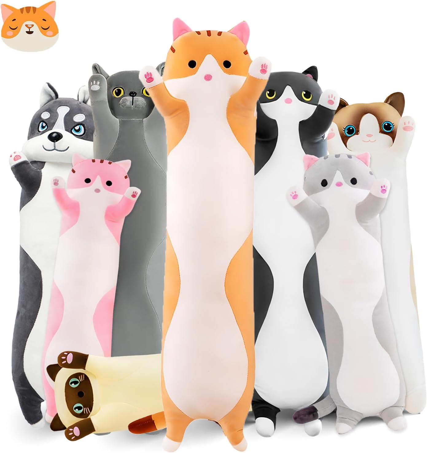 SOFTY CUTE CAT PLUSH Pillow
