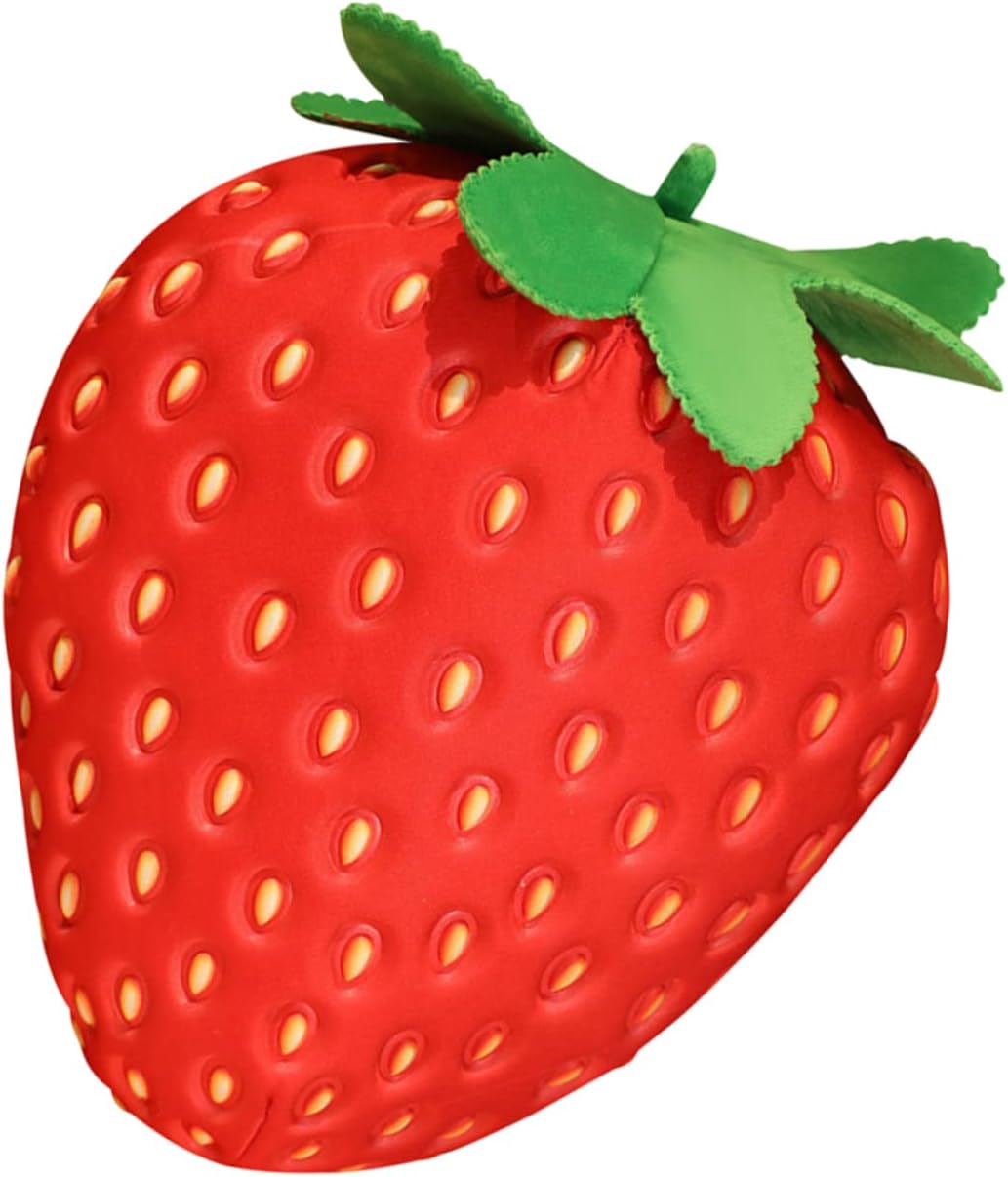 Kisangel Stuffed Strawberry Plush Pillow