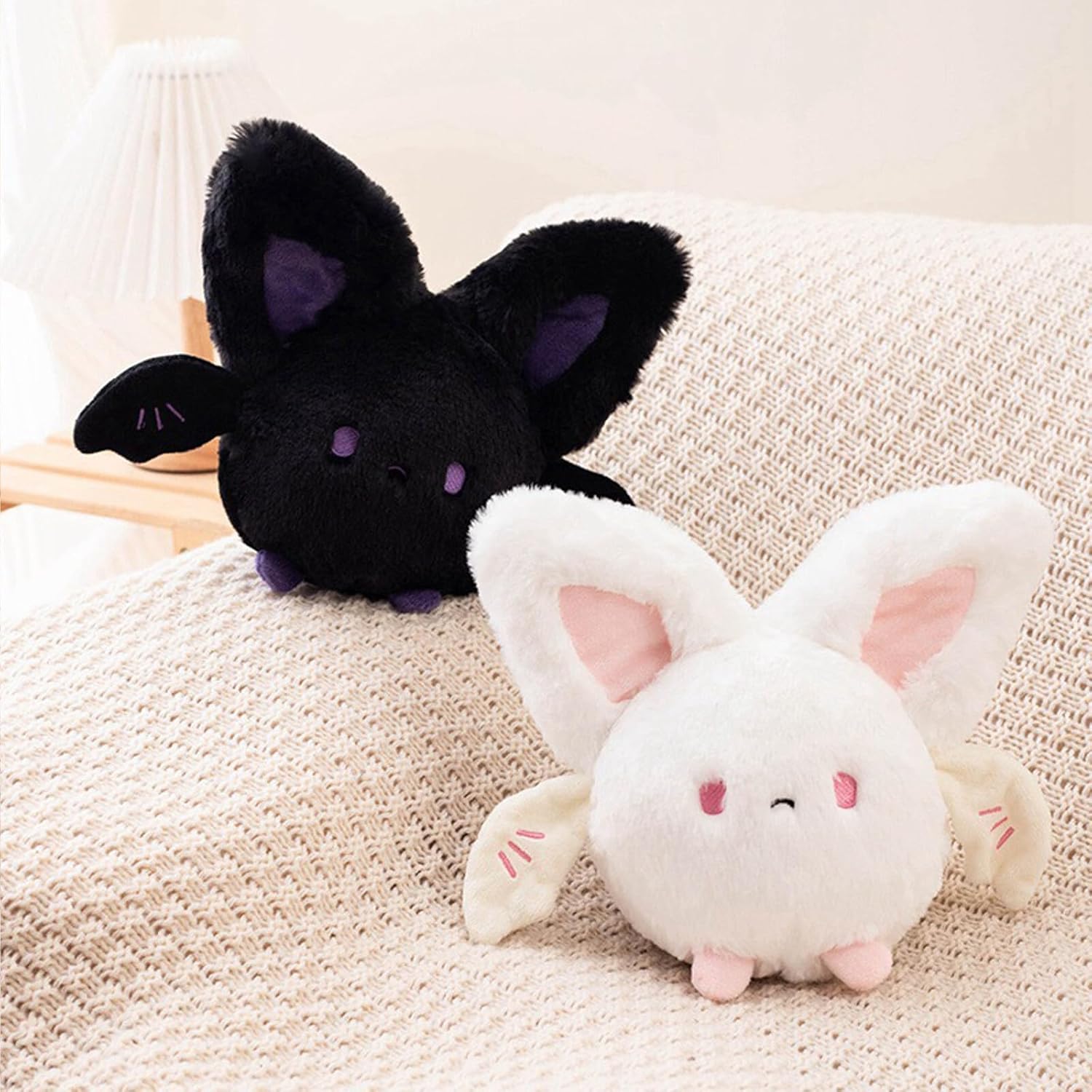 Halloween Bat Plush Toy White 78 Inch