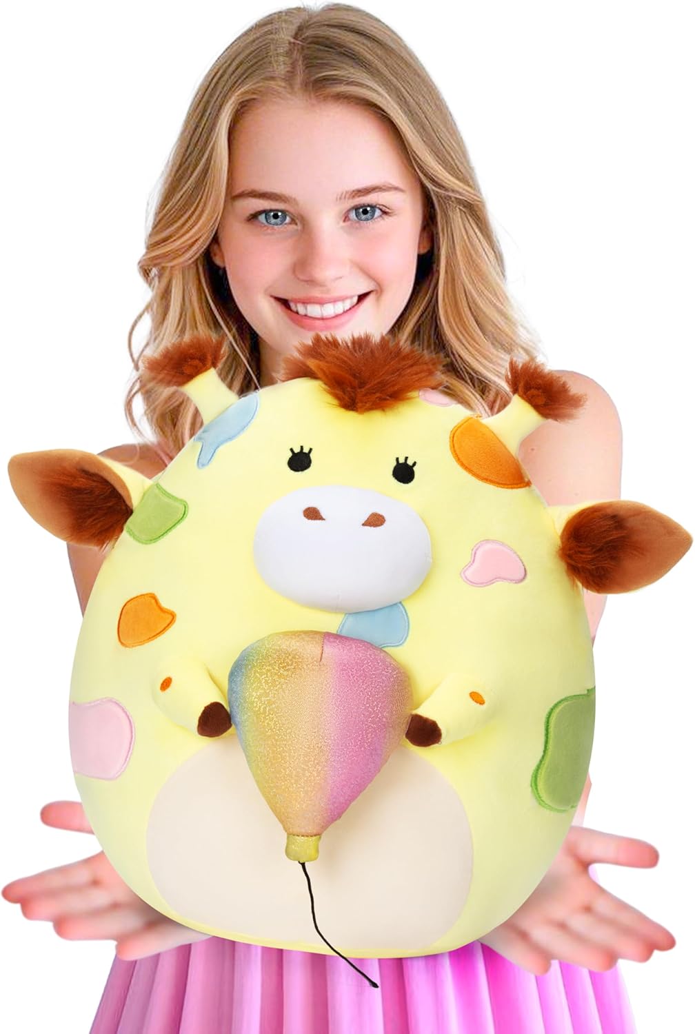 Original Giraffe Plush Pillow Cozy for Kids and Adults PlayNics