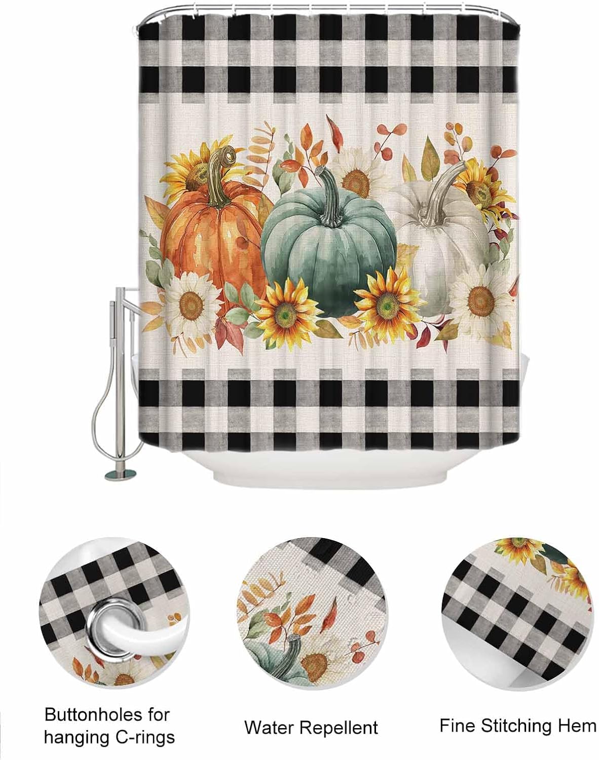 Luxurious Mesh Shower Organizer with 10 Pockets and Waterproof Fabric