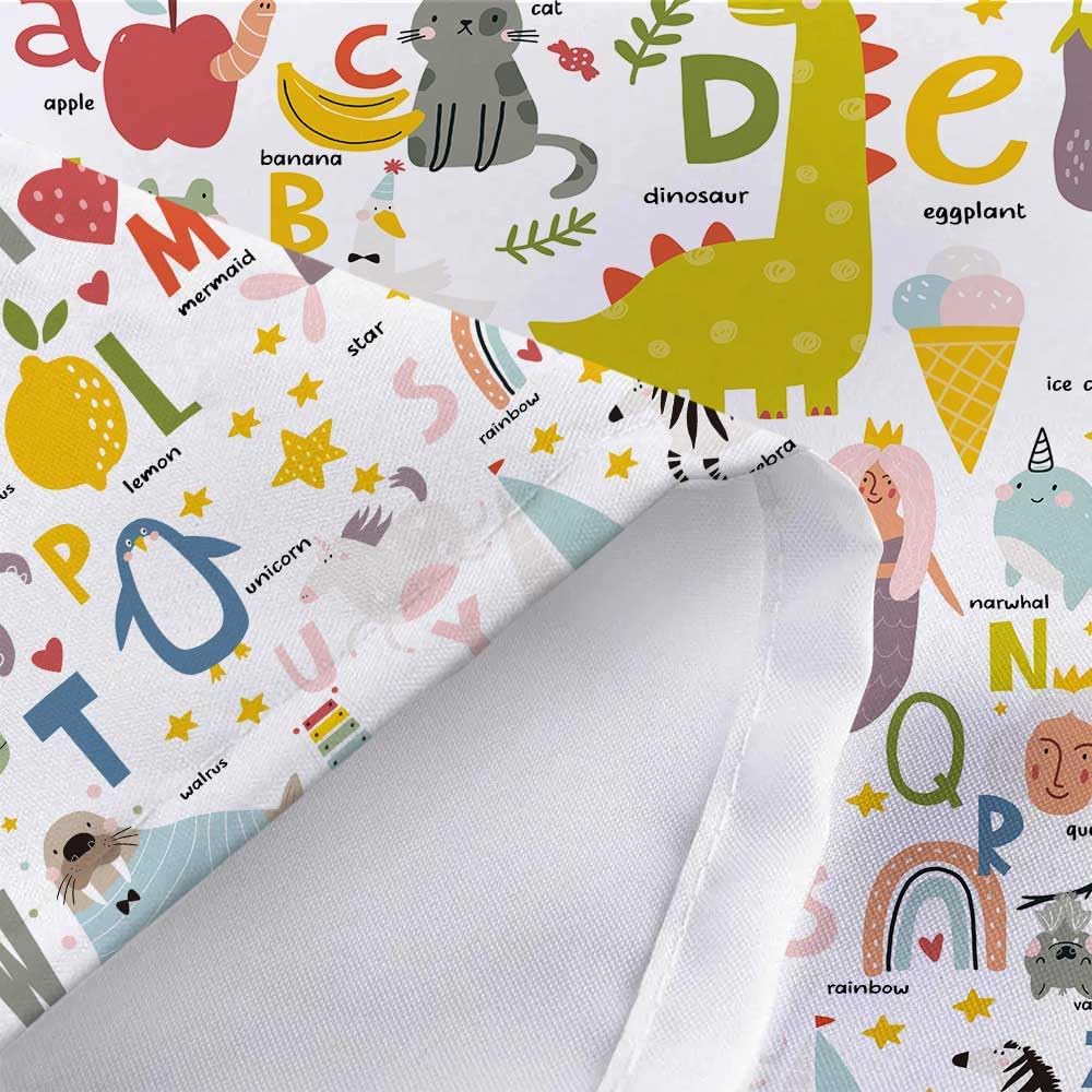 ABC Learning Shower Curtain for Kids