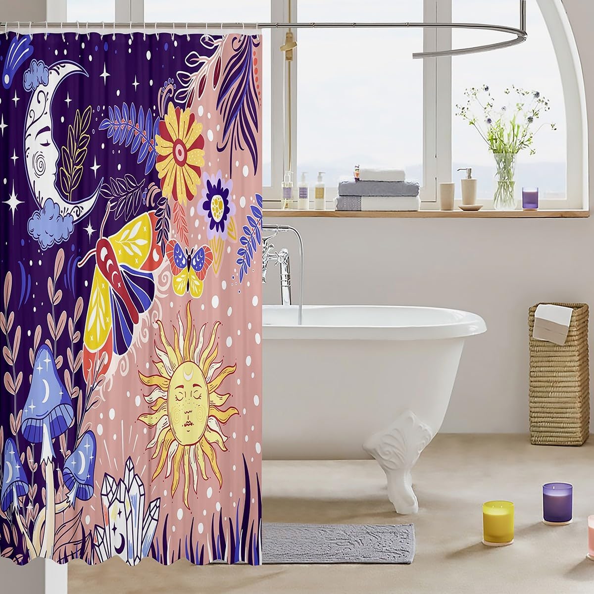 Fun Cartoon Kids Bath curtains