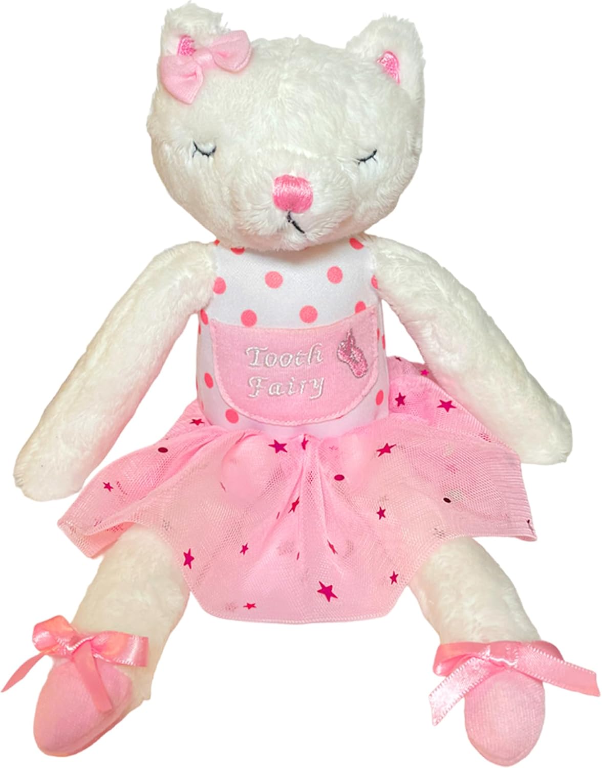 Caterina Cat Tooth Fairy Pillow for Girls