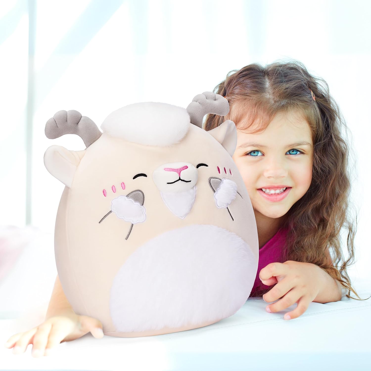 Tumyay 13 Big Size Goat Plush Pillow Toy