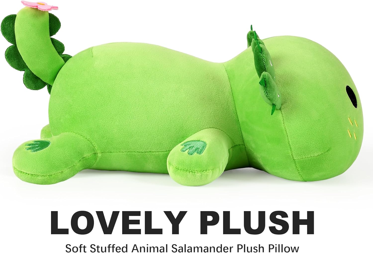 Onsoyours Axolotl Cactus Plush Pillow 19 Inch 1
