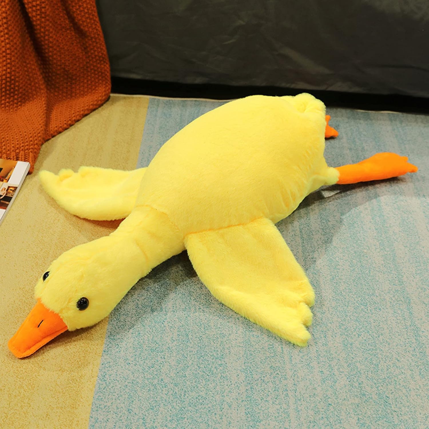 PERZOE 5090cm Giant Goose Plush Pillow Stuffed Animal Toy