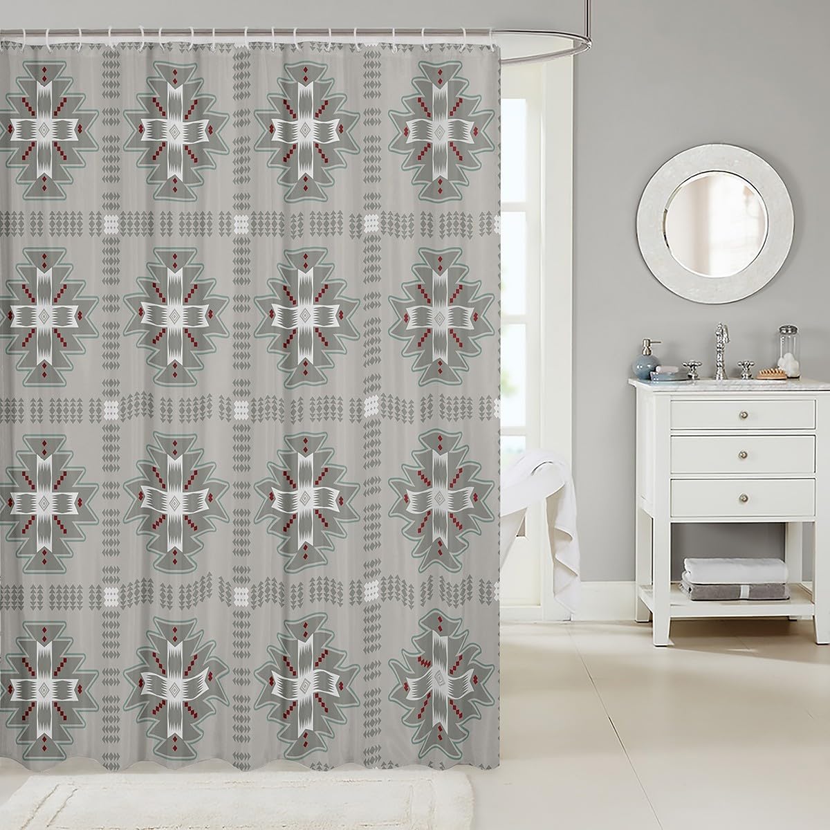 Fun Kids Bath Curtain Set