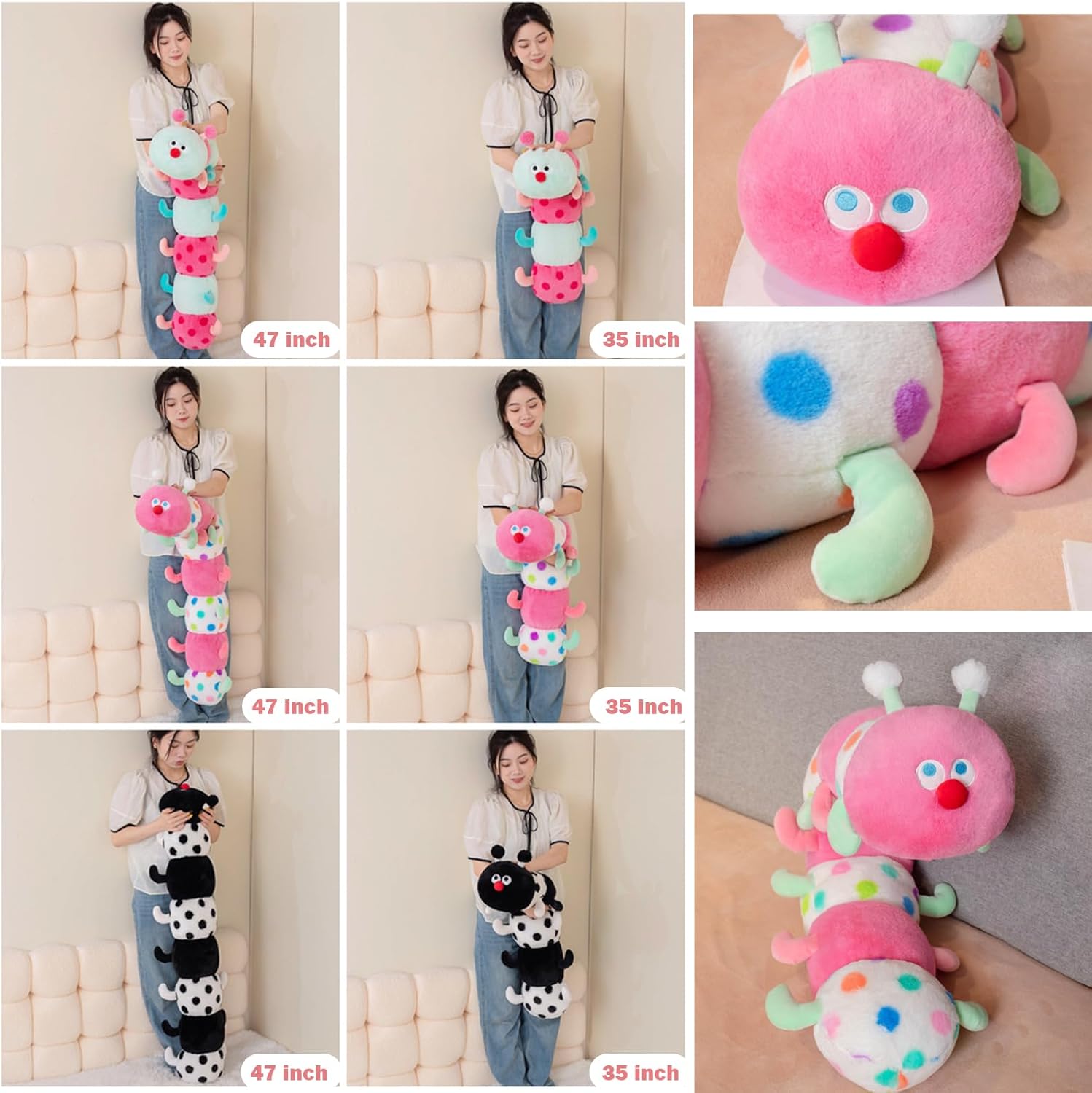 Cute Stuffed Plush Pillow for Kids and Adults