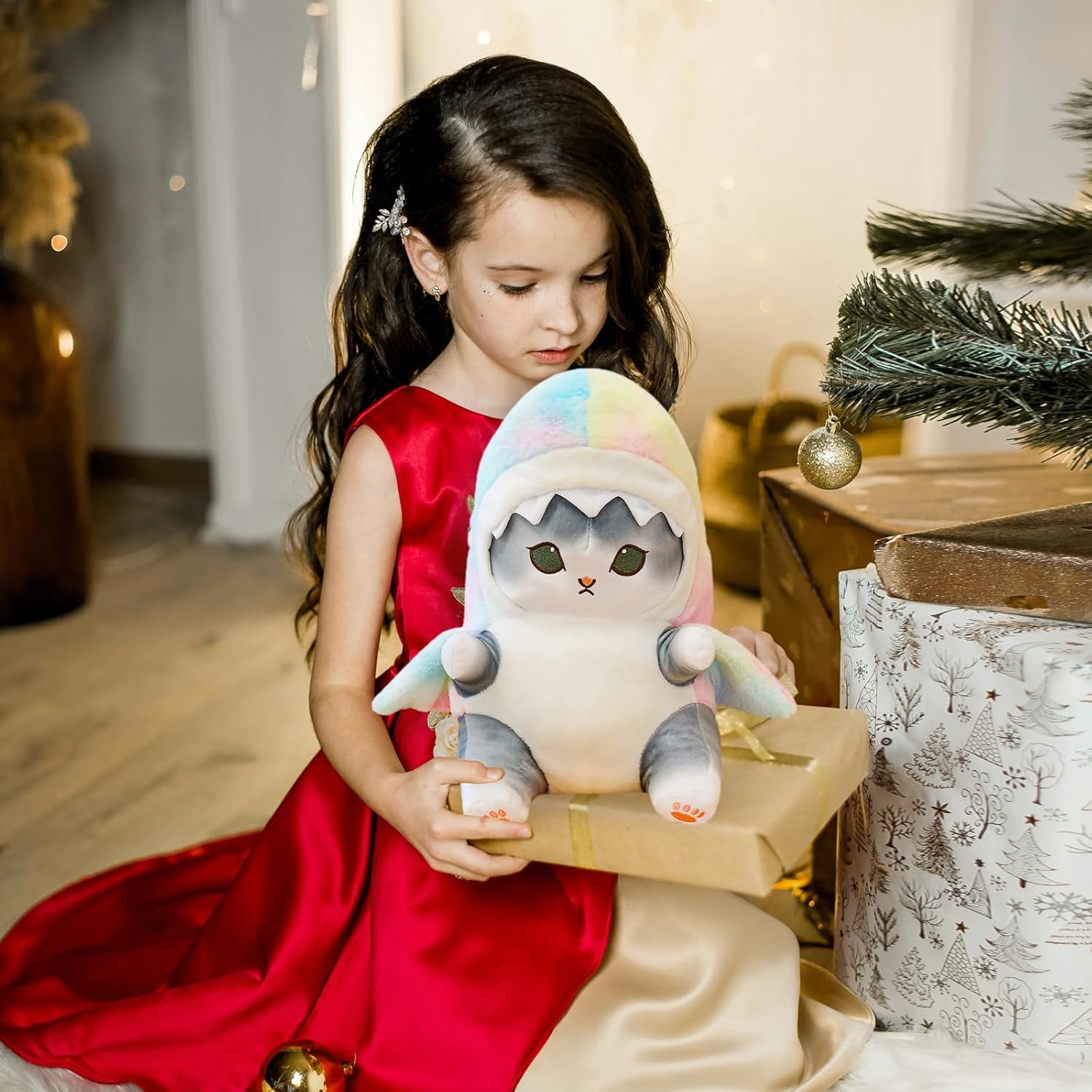 Kawaii Shark Plush Toy for Kids