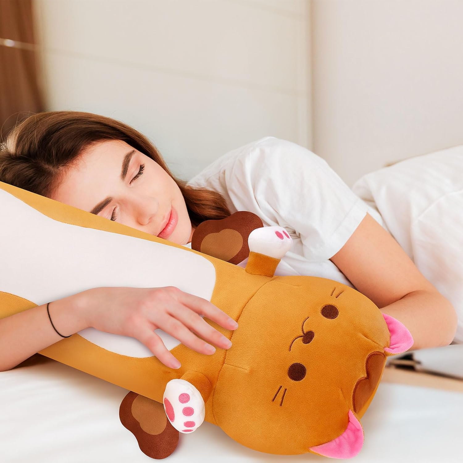 Kawaii Cat Plush Pillow