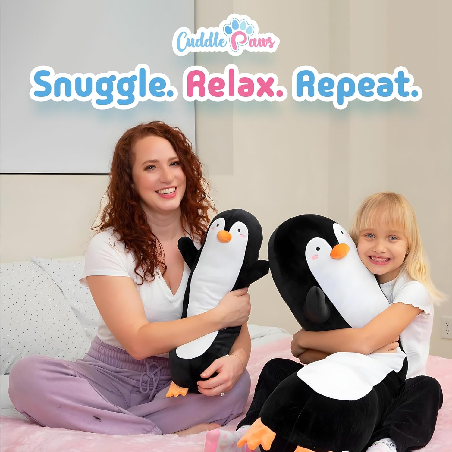 Adorable Penguin Plush Pillow - Perfect for Kids and Adults