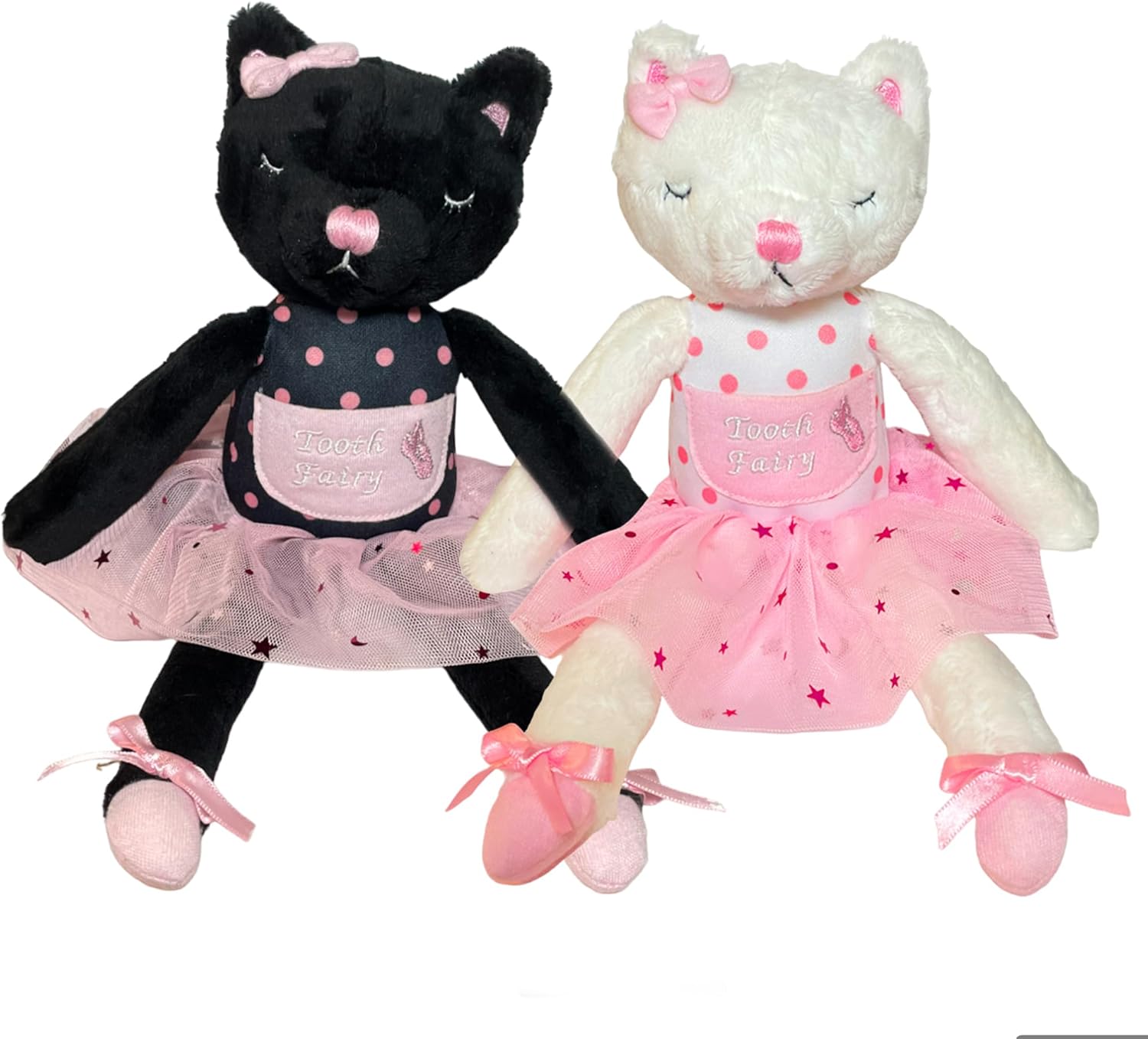 Caterina Cat Tooth Fairy Pillow for Girls