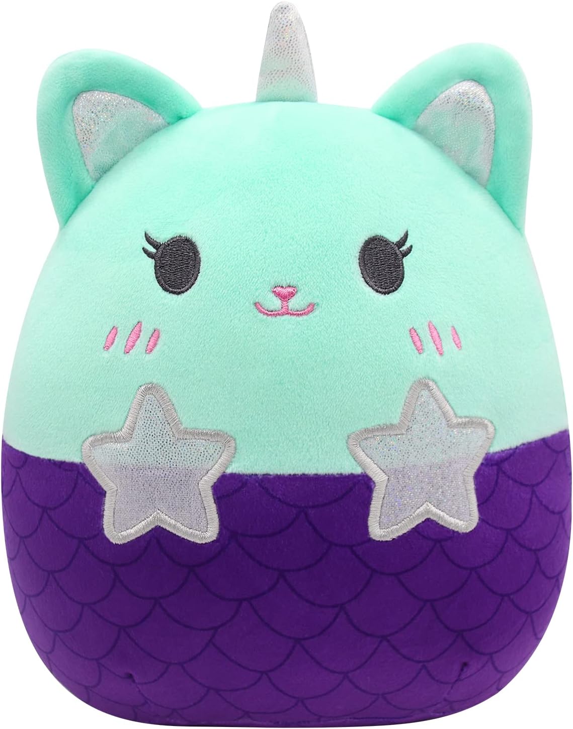 Kawaii Mermaid Cat Plush Doll Gift for Kids
