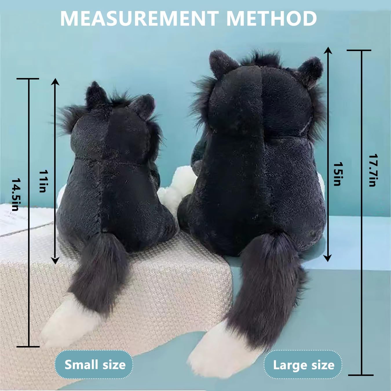 Cute Plush Cat Toy Cinderellas Cat Lucifer for Kids