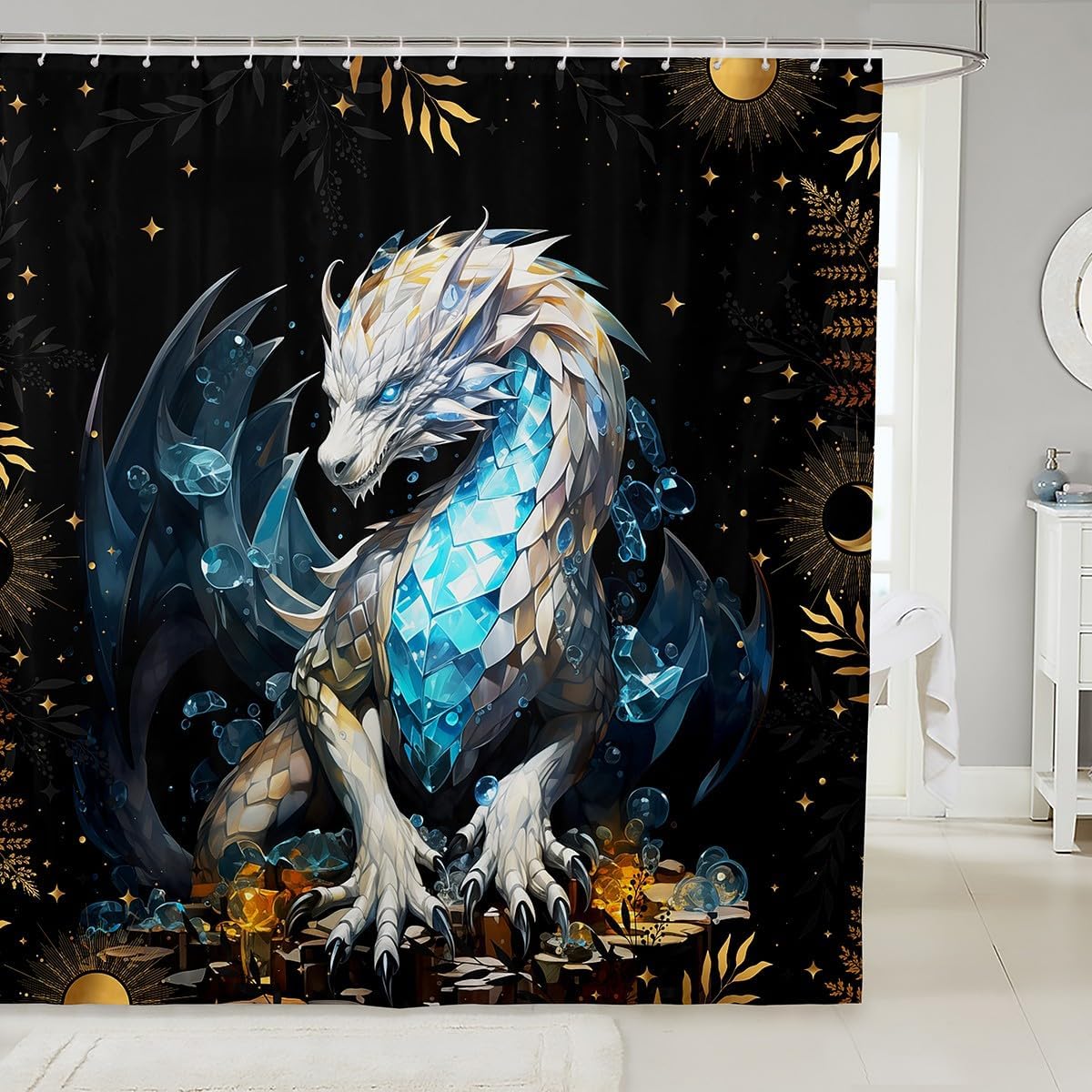 Flying Dragon Responsibility Splash in Style with Castle Fairy