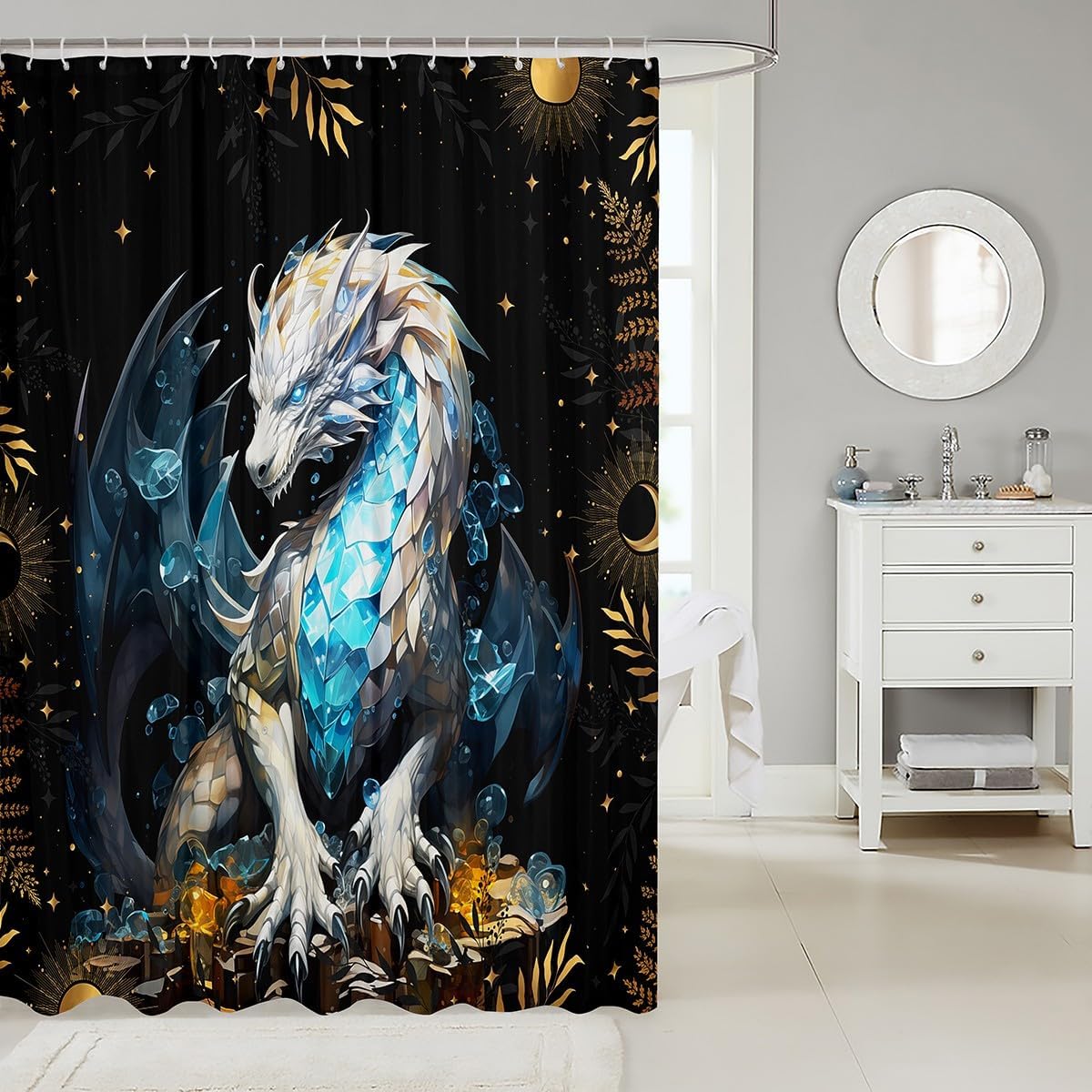 Flying Dragon Responsibility Splash in Style with Castle Fairy