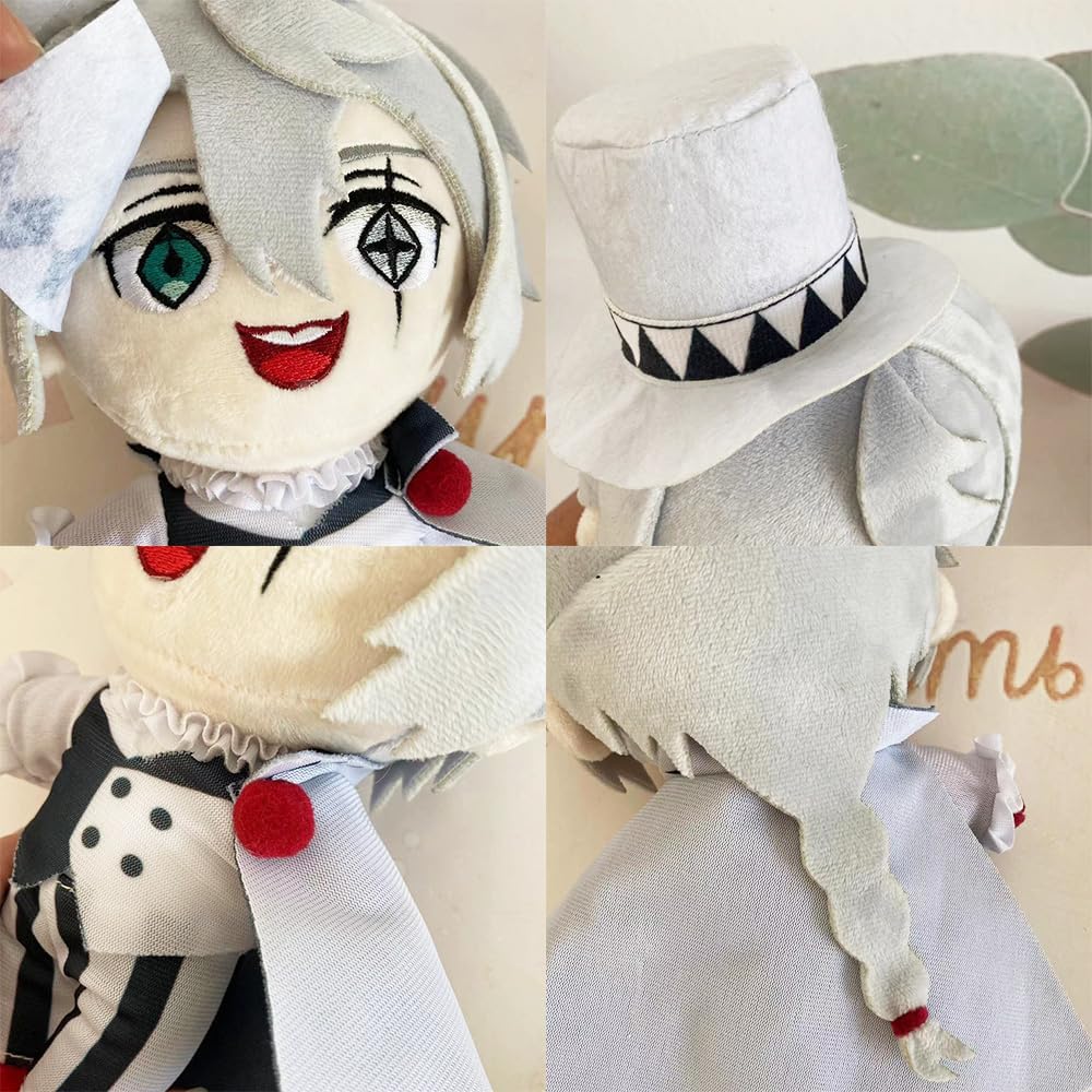 JCvCX 10 White Hat Joker Boy Plush Figure