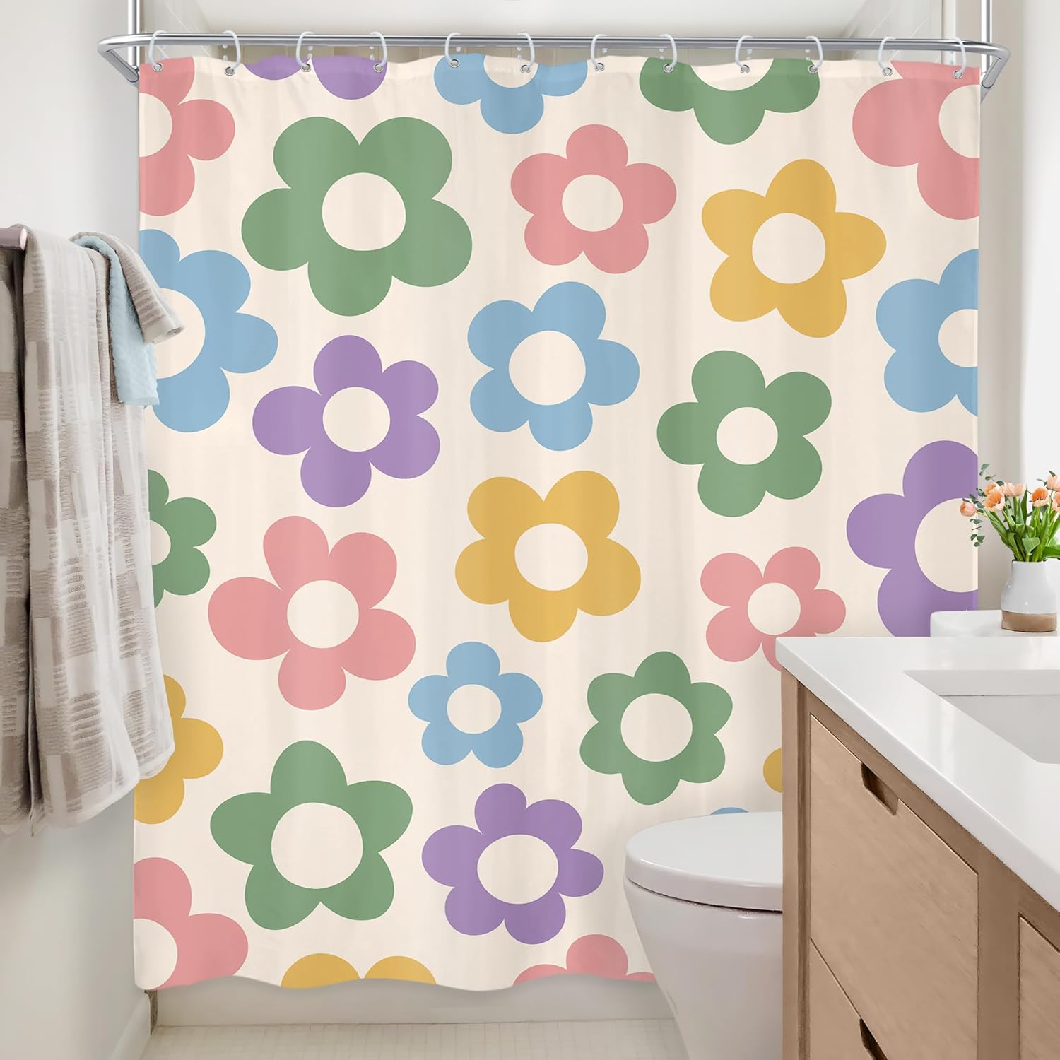 Stylish Retro Shower Curtain