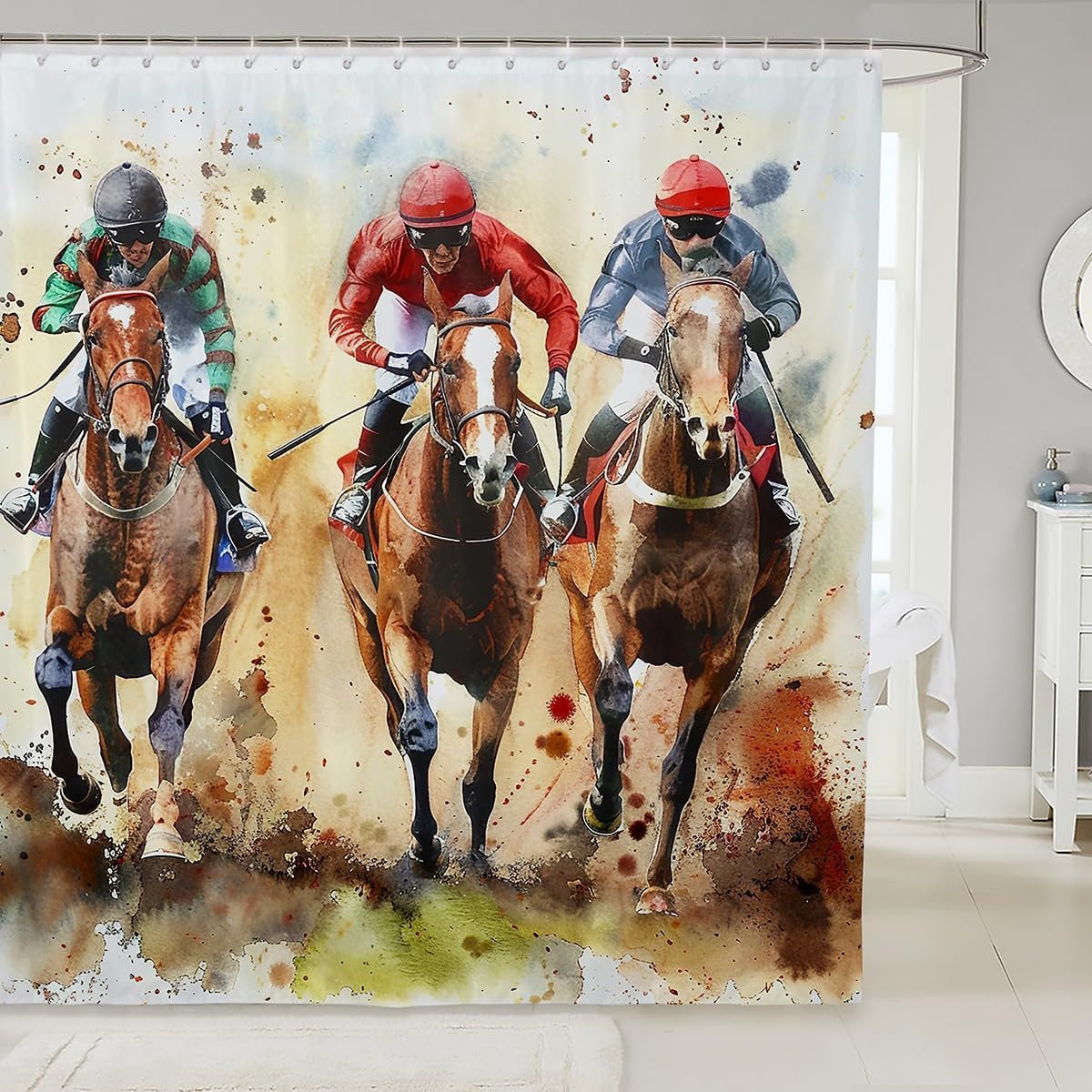 Horse Racing Showers Set
