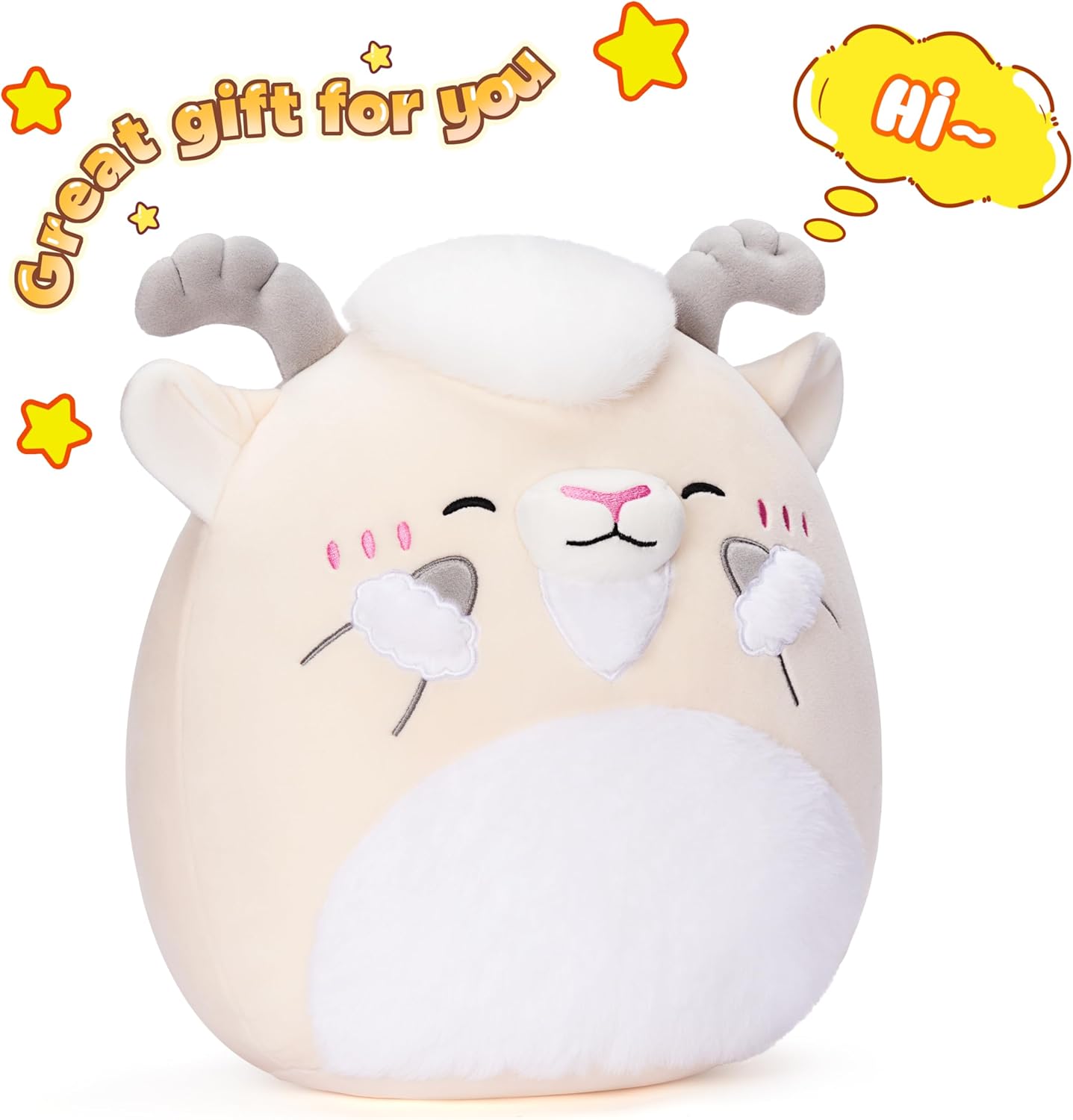 Tumyay 13 Big Size Goat Plush Pillow Toy