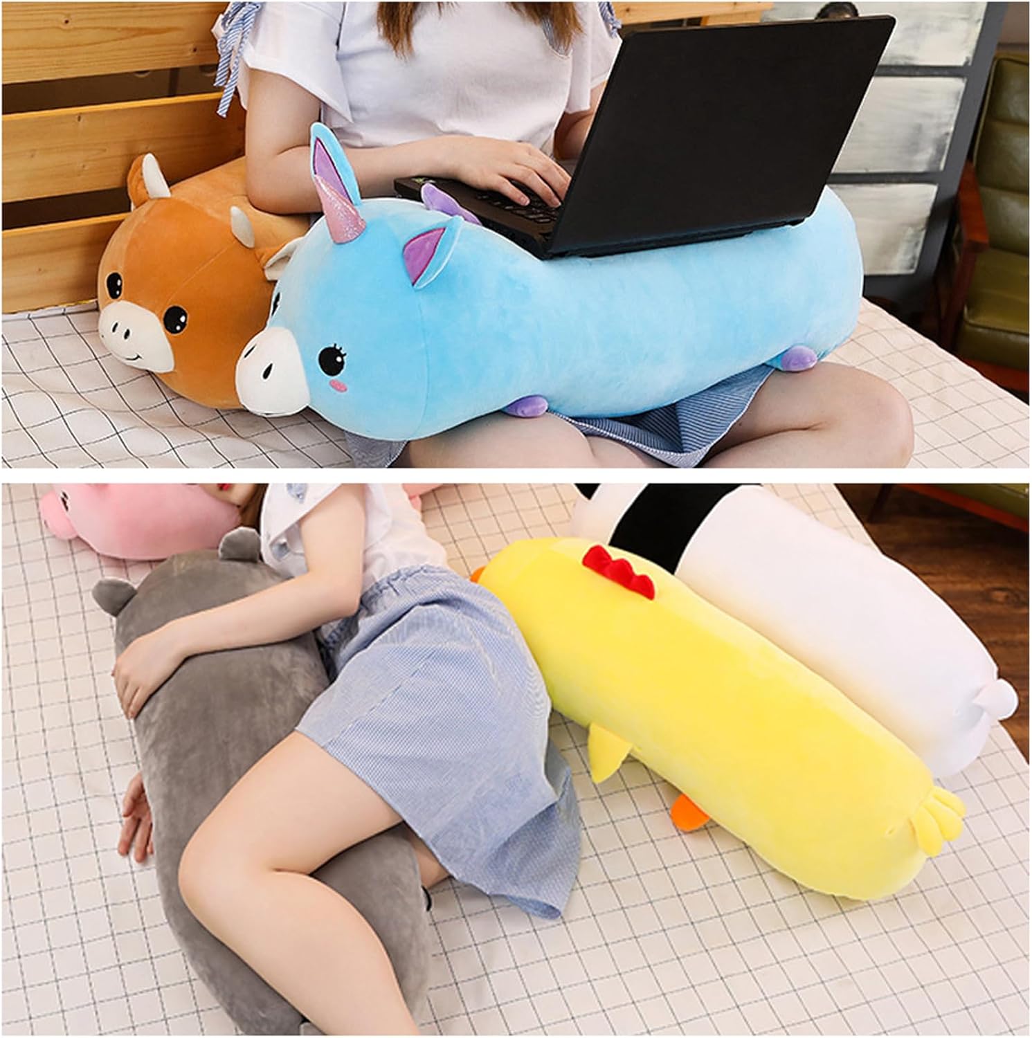 Soft Cuddly Cow Plush Pillow999