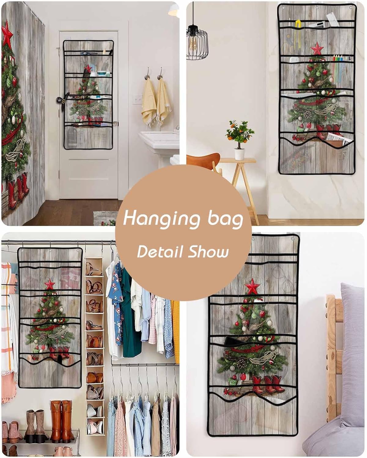 Luxury Mesh Shower Curtain Set